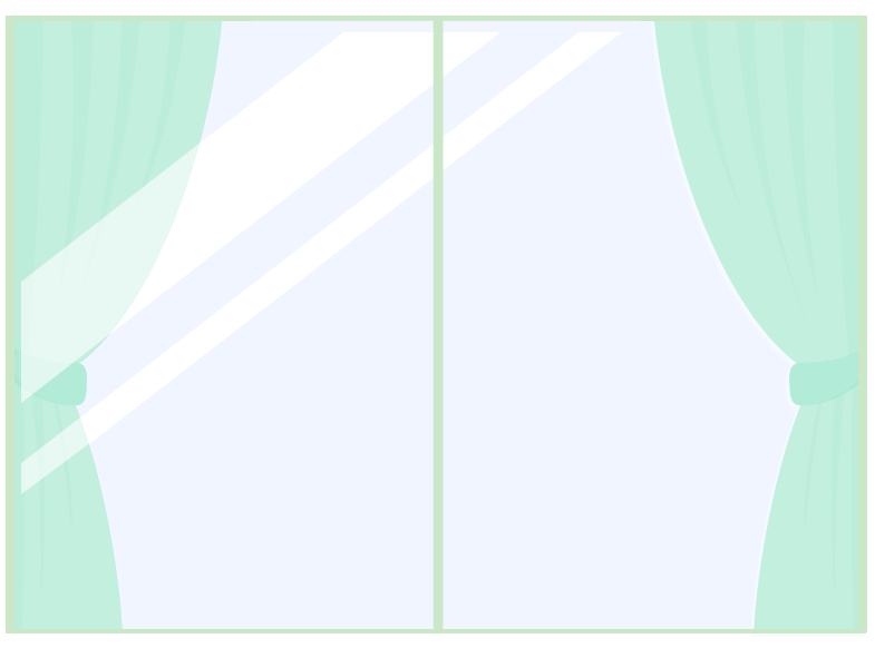 外に面する窓のイメージ