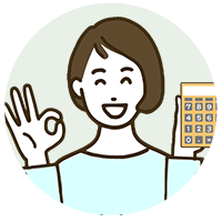 適したプランを提案する女性